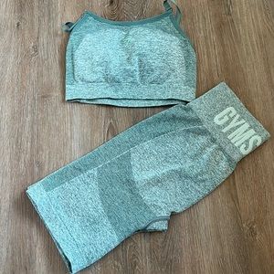 Green Gymshark Set